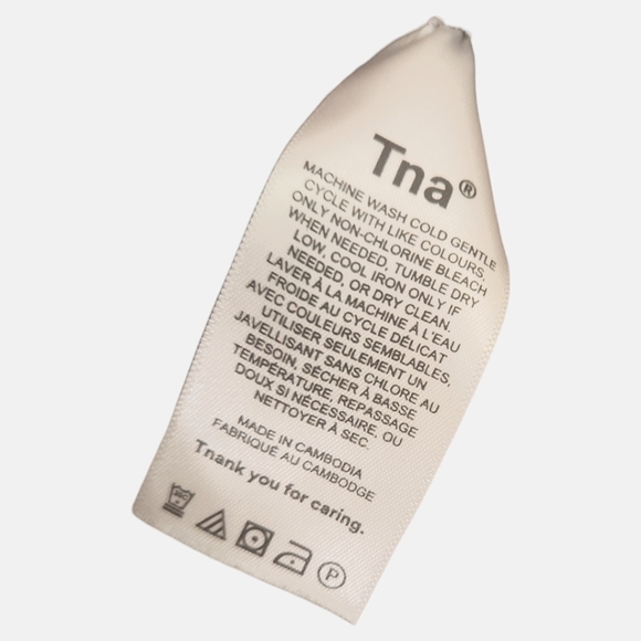 Tna Waffle Knit Butter Leggings, Taupe, Size Medium - Picture 10 of 11